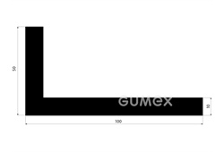 GUMMIPROFILE L-FORM - EPDM